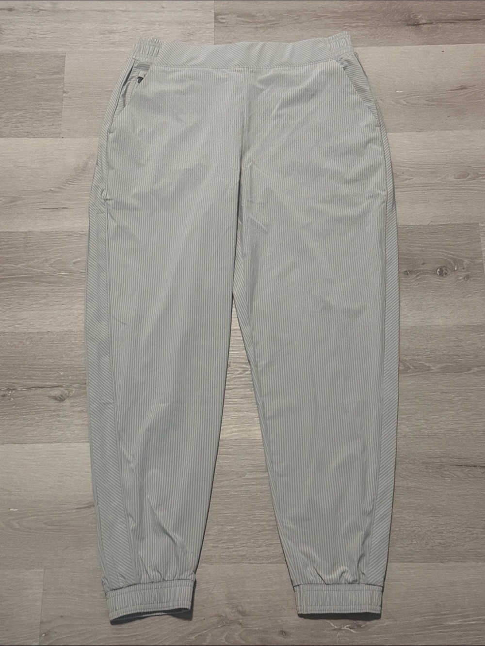 Athleta Brooklyn Pinstripe Track Joggers
